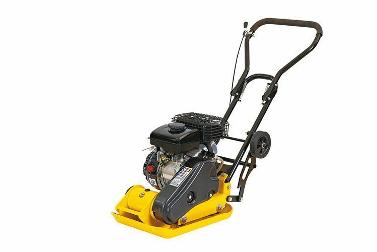 Виброплита TOR T-60 61 кг, 11кН Honda бак, коврик, колесный комплект